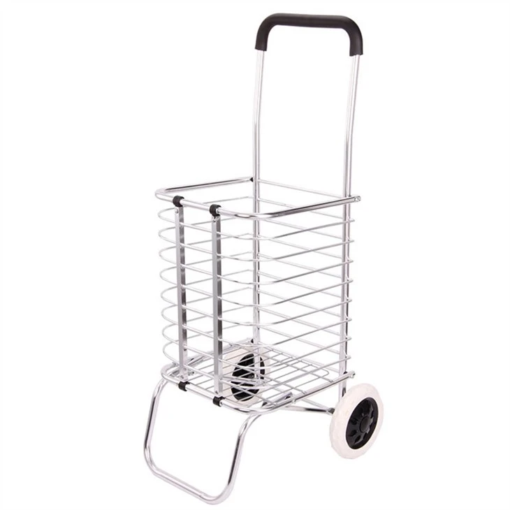 Sturdy Shopping Trolley Għall-Anzjani